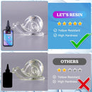 LET'S RESIN UV Resin, 200g Hard Resin Kit for Craft, Casting, Silicone Mold — 4