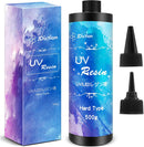 JDiction UV Resin, 500g Crystal Clear Hard Type for Jewelry Making — 1