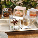RESINWORLD Set of 4, 3", 2", 1.5", 1", 0.5" Clear Silicone Cube Molds, Large Deep Square Epoxy Resin Mold,… — 8