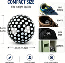 Knixmax Sneaker Deodorizer Shoe Freshener Balls, Odor Eaters for Shoes Boots Mules, Smell Eliminator Ball for Gym Gear Bags and Lockers, Fresh Linen Scent, Pack of 6, Black White — 5