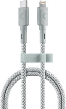 CLEMM USB C to Lightning Cable [Apple MFi Certified] 3.9ft, 60W Fast Charging Nylon Braided iPhone Charger Cord, Power Delivery, Long Lifespan Compatible with iPhone 14/13/12/11/X/XR/XS, iPad, AirPods 1