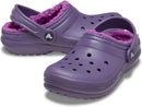 Crocs Kids' Classic Lined Kids Clog – Nightshade — 6