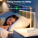 White crown LED Desk Lamp Dimmable Table Lamp Reading Lamp with USB Charging Port, 5 Lighting Modes, Sensitive… — 8