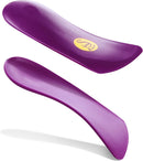Samurai Insoles Ninjas Plantar Fasciitis Relief Arch Support Shoe Insoles - Podiatrist Designed, Orthotic Lab Made in The USA - Purple — 1