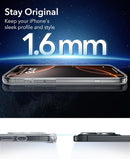 ESR for iPhone 16 Pro Case, Compatible with MagSafe, Shockproof Military-Grade Protection, Magnetic Phone Case for iPhone 16 Pro, Classic Hybrid Case (HaloLock), Clear — 7