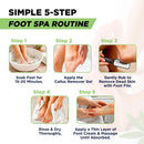 Tea Tree Callus Remover Gel & Foot Soak, Foot Cream for Dry Cracked Feet — 6