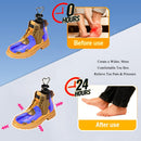 Shoe Stretcher Men Women Boot Stretcher Adjustable Width and Length Widener Expander Wide Feet Boot Stretcher | blue | 2 — 4