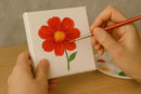 LWR CRAFTS Mini Stretched Canvas 4" X 4" Pack of 6 | 4"x4"x6 — 6