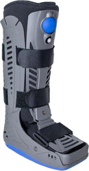 Brace Direct Full Shell Walking Boot - Tall Cam Fracture Boot with Air Pump — 1