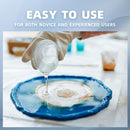 TAKIMO 68OZ Crystal Clear Epoxy Resin Kit, 1:1 Self-Leveling, Bubble Free — 4