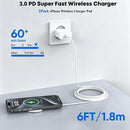 [Apple MFi Certified]Magnetic Wireless iPhone Charger Magsafe Charger,6FT 15W Fast Phone Charging Pad Wireless Magnetic Charge for iPhone 17/17Air/16 Pro Max/16 Plus/15 Pro Max/14/13/12/AirPods3/2/Pro photo 3