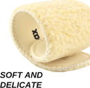 Knixmax Warm Lambswool Insoles for Men, Latex Cushion Inserts 1 Pair EU46 - 1 Pair: Beige — 3