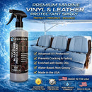 Marine Vinyl UV Protectant & Leather Conditioner – Long-Lasting UV Defense for Boat Seats, Vinyl, Plastic & Rubber – Repels Salt, Moisture & Sun Damage – Restores Shine & Flexibility – Made in USA — 2