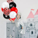 68Pcs Red Black White Latex Balloons 12 Inch with Black Red Confetti Balloons for Birthday, Wedding, Baby Shower, Graduation Poker Card Party. | Heihongbai — 7