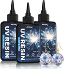 Akisey UV Resin, 300g Crystal Clear UV Epoxy Resin for Jewelry & DIY Craft — 1