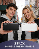 Miady 2-Pack Portable Charger, Slim 10000mAh Power Bank Travel Battery Pack photo 4
