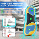 Running Insoles Arch Support Inserts for Men & Women Plantar Fasciitis - Green — 4