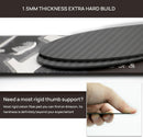 Carbon Fiber Insole, 1.5mm 2Piece, Shoe Insert, 270mm Rigid - Extra Strong Hard, Orthotic Shoe Stiffener Insert for Foot Arthritis, Turf Toe, Hallux Rigidus, Mortons Toe Men's 10.5 Women's 11.5 — 2
