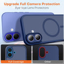 TAURI for iPhone 16 Case, Compatible with MagSafe, Blue — 4