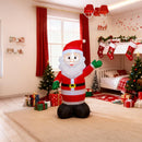TYBEEU 4ft Inflatable Santa Claus with LEDs, 30s-Auto Blow Up — 3