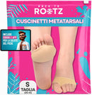 | Metatarsal Pads for Women & Men (1 Pair) | Wearable Fabric Sleeve with Gel Ball of Foot Cushions for Metatarsalgia & Morton's Neuroma Relief (Small 5-8) 1