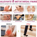 Ball-of-Foot Cushion Pads Women - Promifun High Heels Forefoot Pads for Pain Relief All Day Comfort, Shock Absorb, Soft Metatarsal Pads for Metatarsalgia Morton’s Neuroma (4-Pair) 2