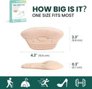 Heel Grips Pads for Shoes are Too Big - Welnove 6 Pcs Strong Adhesive Invisible Heel Liners Inserts Prevent Blister Rubbing Callus, Improve Comfort of Heels Pumps Dress Shoe, Fit for Men Women — 6