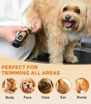 Petsaunter Dog Clippers for Grooming, 4-Speed & LCD, Low Noise Electric…