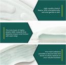 Welnove Heel Pads Grips for Shoes - 4 Pairs Premium Stretch Fleece & SEBS - No Residue - Heel Cushion Inserts Prevent Rubbing, Blisters - Heel Liner Guards for Women Men High Heels & Formal Shoe — 4