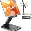 LISEN iPad Stand Tablet Holder for Desk, Kindle Accessories Stand for Apple photo 1