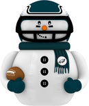 Sporticulture Philadelphia Eagles Inflatable Snowman Player – 7 Ft Tall Yard Decoration w/LED Lights | NFL Holiday Football Snowman | Built-in Blower Motor, Weather-Resistant, Indoor/Outdoor Use — 1