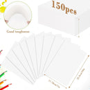 150PCS 7x10 Watercolor Paper Bulk, 140lb/300g Cold Press Thick Water Color Paper Pad for Child Adult, White Art Paper for Drawing Painting Markers Gouache, Textured Cotton Paper Sheets | White-150pcs — 2