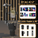 Phone Holders for Your Car, 2 in 1 Universal Stable Cup Car Phone Holder | Black photo 4