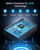 12 Ports Aluminum Alloy MEKIOJEO 380W Charging Station USB C Charger Block photo 6