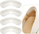 DIAFEBWANGHH4 Pairs Heel Pads Heel Grips Gel Heel Pads,Heel Inserts Gel Heel Cushion Inserts Blister Prevention,Silicone Heel Protector Large Inserts Shoes Cushion 4D,Stickers Heels (4) — 1