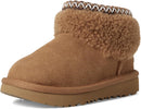 UGG Kids' T Classic Ultra Mini Maxi Curly – Chestnut — 1
