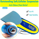 2 Pairs Goofort 3D-Xpain Anti-Fatigue Gel Insoles for Pain Relief & Plantar Fasciitis – Comfort Wellington Shoe Inserts for Men & Women Ideal for Working Boots Standing, Walking Inner Sole - 3d-xpain Classic — 4