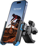 Lamicall Motorcycle Bike Phone Mount, 1s Quick Release Bike Phone Holder | Blue — 1