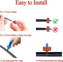 60PCS 0.5/1/2 GPH Pressure Compensating Irrigation Drippers, Self-Cleaning Constant Flow Drip Irrigation Emitters, Drip Irrigation Parts for Drip Watering System — 8