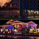 LYHOPE 12ft x 5ft 360 LED Christmas Net Lights, 8 Modes Low Voltage Mesh Christmas Decorative Lights for Xmas Trees, Bushes, Wedding, Garden, Outdoor, Indoor Decor (Multi-Color) — 6