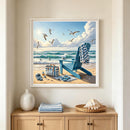 Beach 5D Diamond Painting Kit for Adults, Ocean Scene Diamond Art Kits | KM1226-1 — 3