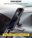 Scosche MAGDMB MagicMount Magnetic Phone Mount for Car, Dashboard Cell Phone Holder with 360° Adjustable Magnet Head, Universal Phone Stand for Car Compatible with iPhone, Samsung, and All Devices photo 4