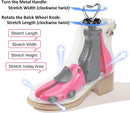 2PCS Professional Boot Shoe Stretcher Wide Feet for Men Women, Shoe Expander Widener Adjustable Length & Width | rose — 4
