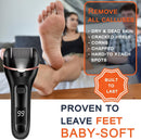 Callus Remover for Feet Electric Foot File, 13-in-1 Professional Pedicure Tools Foot Care Kit, Foot Scrubber Pedi for Hard Cracked Dry Dead Skin, 3 Rollers, 2 Speed, Battery Display (Black) — 2