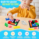 The Brain Square STEM Puzzle Game, 160000+ Solutions Match Blocks Dice Game — 3