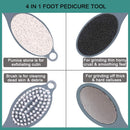 CAREHOOD Foot File Callus Remover - Foot Scrubber Pedicure Tool (Grey) — 5