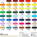 MEEDEN Gouache Paint Tube Set: 48 x 12ml (0.4 oz) Colors Art Paint | 48 Colors — 2