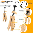 Wooden Shoe Stretcher, 4-Way Shoe Expander Widener Shoe Tree Extender for Women and Men — 2