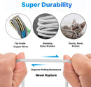 iPhone Charger [Apple MFi Certified] 2Pack 10FT Long Lightning Cable Fast Charging Nylon Braided USB Cable iPhone Charger Cord Compatible with iPhone 14 13 12 11 Pro Max XR XS X 8 7 6 Plus SE, iPad 4
