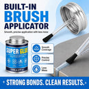 Super Glue with Brush 130ml, All Purpose Clear Strong Adhesive Waterproof Instant Glue Gel for Wood Ceramic Glass… — 2